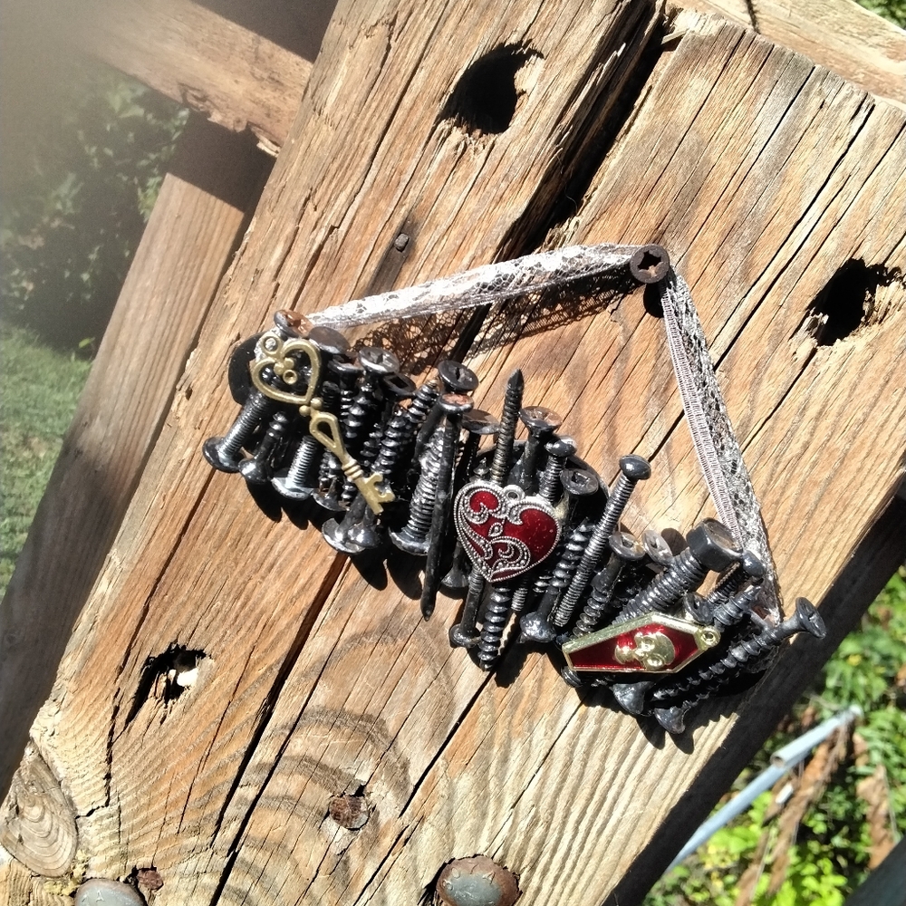 Altered art hanging decor - Picture 2 of 5